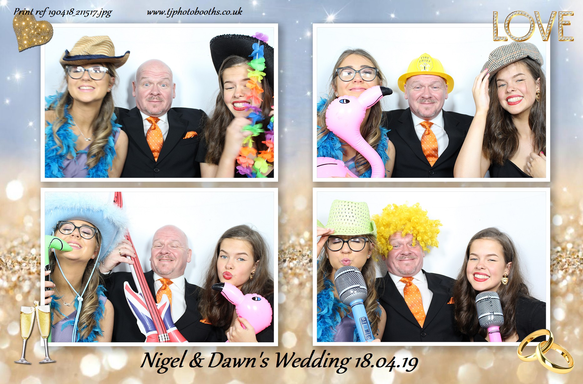 Nigel & Dawn's Wedding | View more photos from the event at gallery.tjphotobooths.co.uk/u/TJPhotobooths/Nigel-Dawns-Wedding